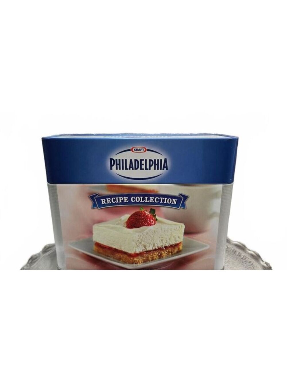 Kraft Philadelphia Recipe Collection Decorative Tin Box, Cheesecake dip snacks